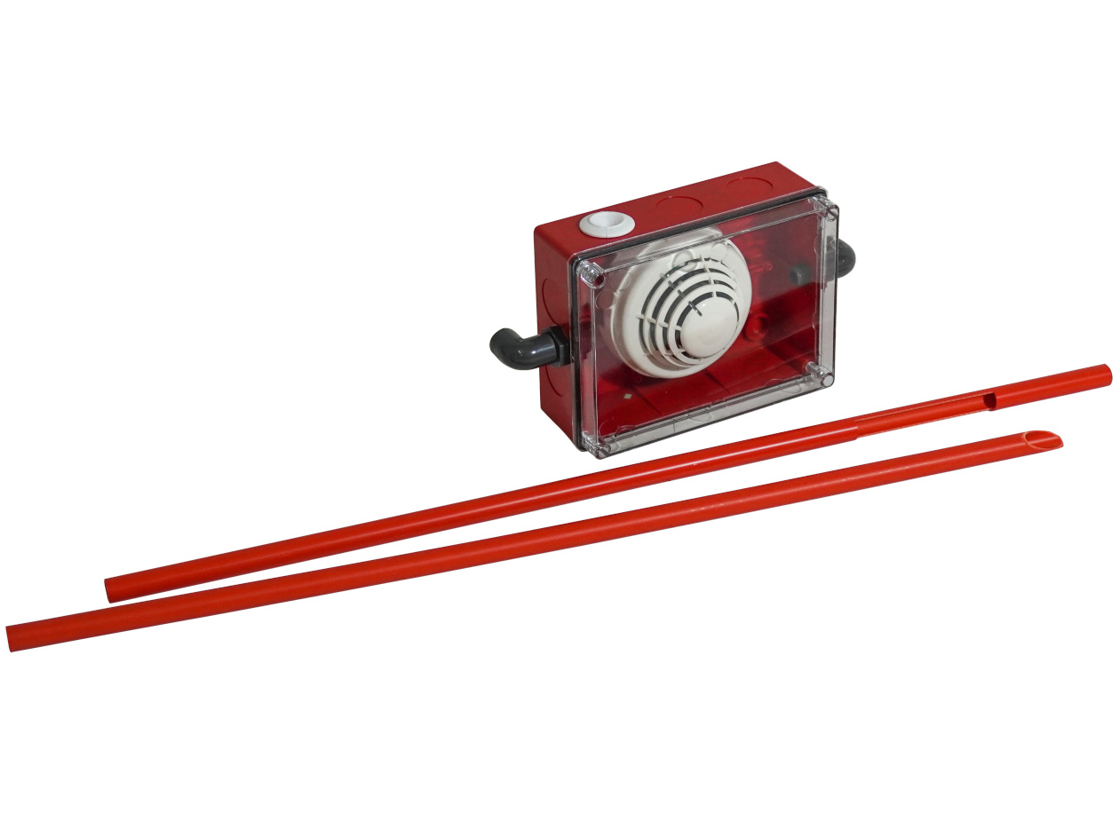 Rilevatore di fumo per installazione nel canale