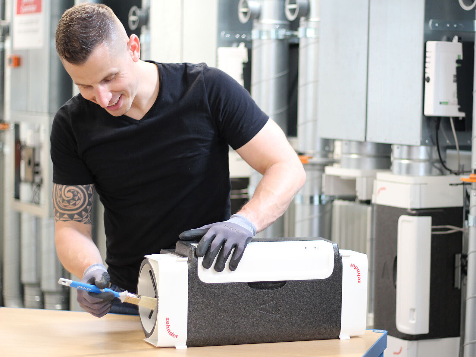 wohnungslüftungsbox reinigung comfovar aero