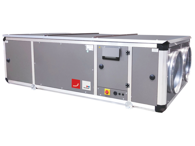 Cut-Out Zehnder Carma Comfortable indoor ventilation Angled view