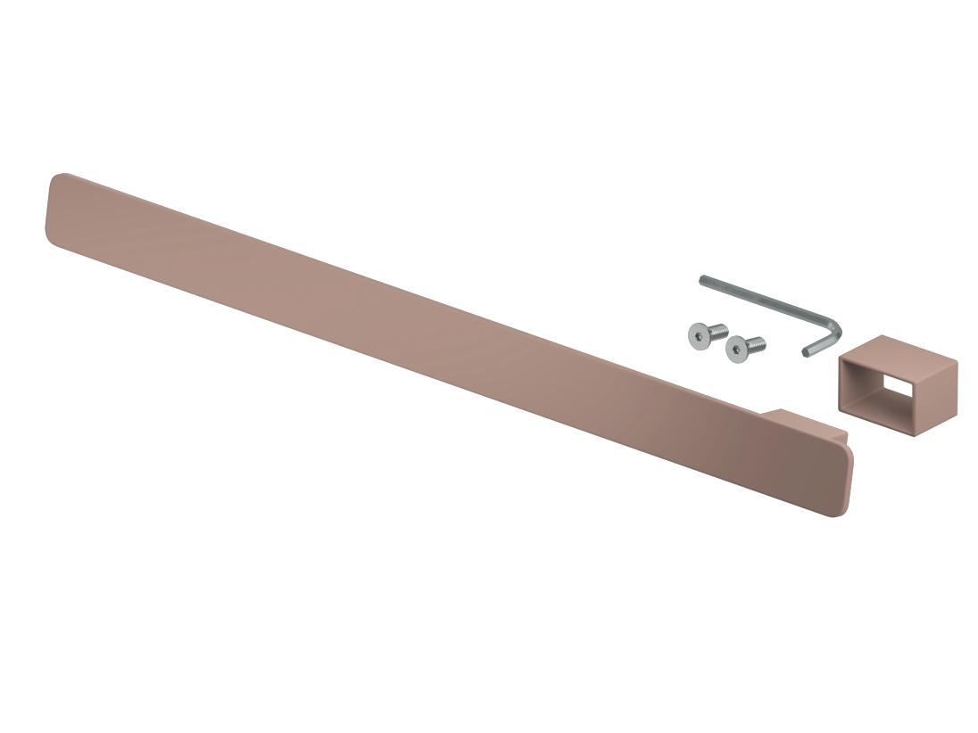 Cut-Out Zehnder Vitalo Bar Decorative radiator Angled view