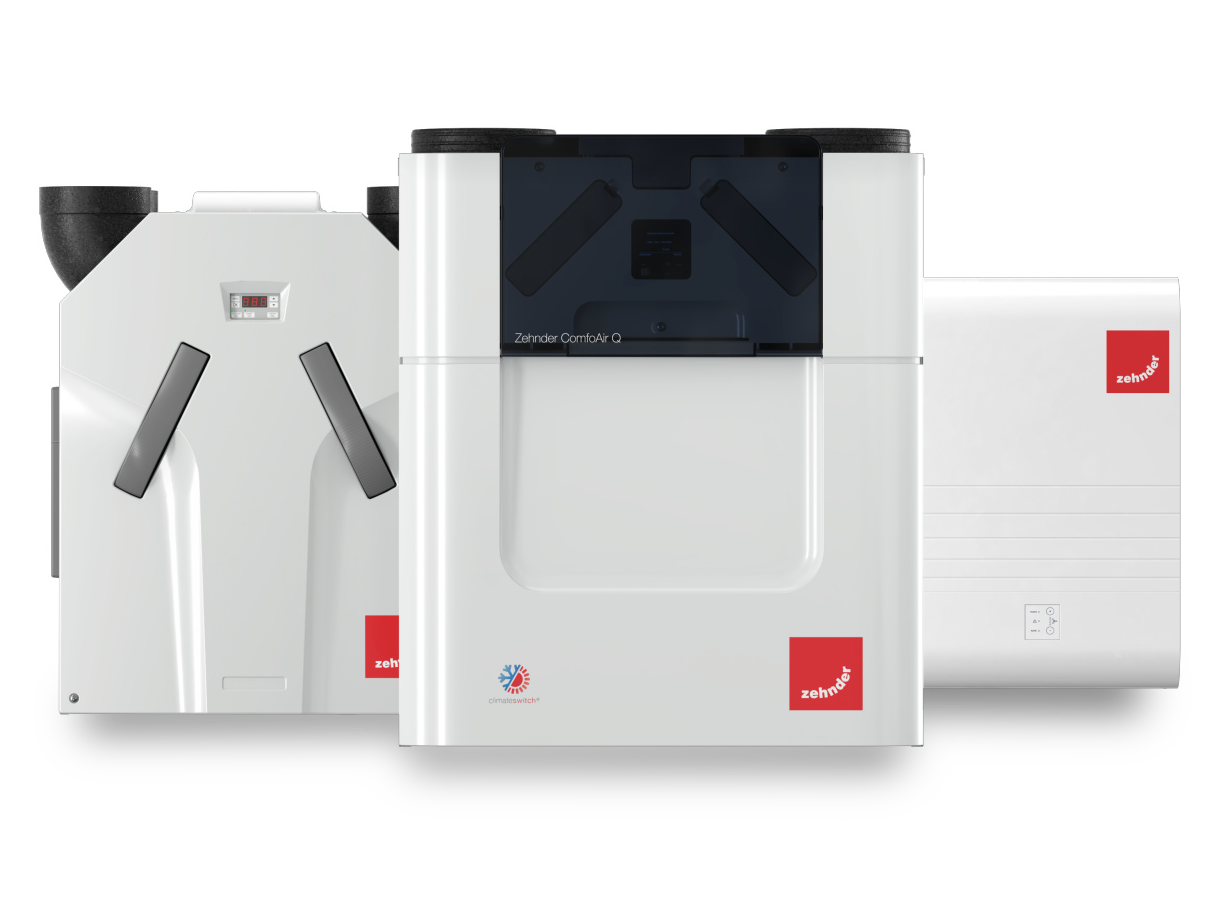 apparecchi di ventilazione Zehnder
