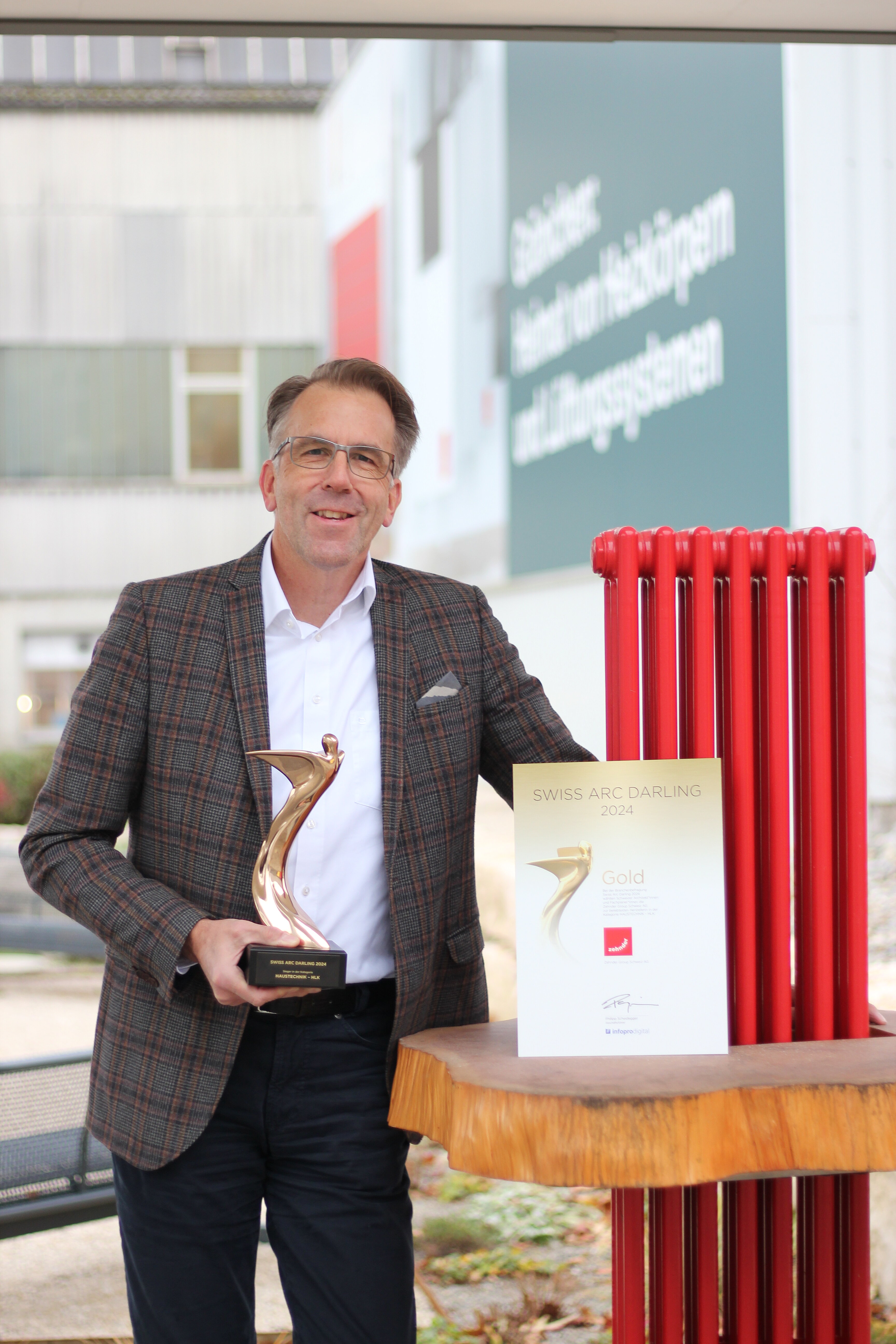 Christoph Strahm, Geschäftsführer der Zehnder Group Schweiz AG