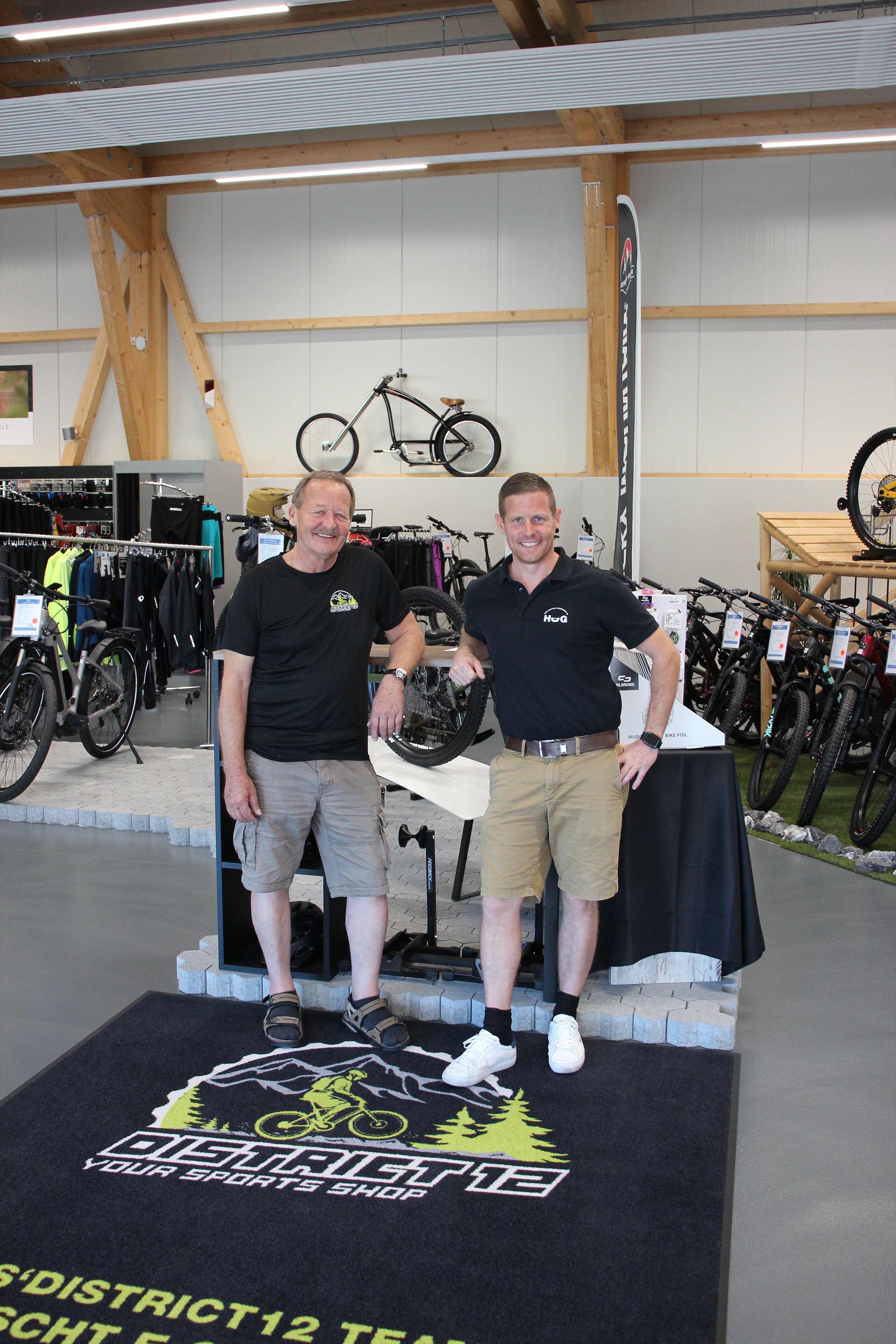 Rolf Merz und Livio Käser Rolf Merz und Livio Käser