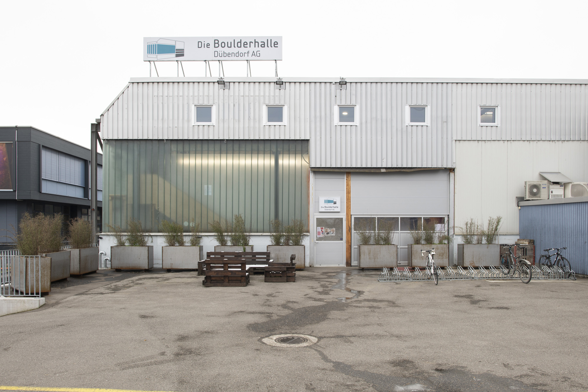 Vista esterna Die Boulderhalle Dübendorf AG 