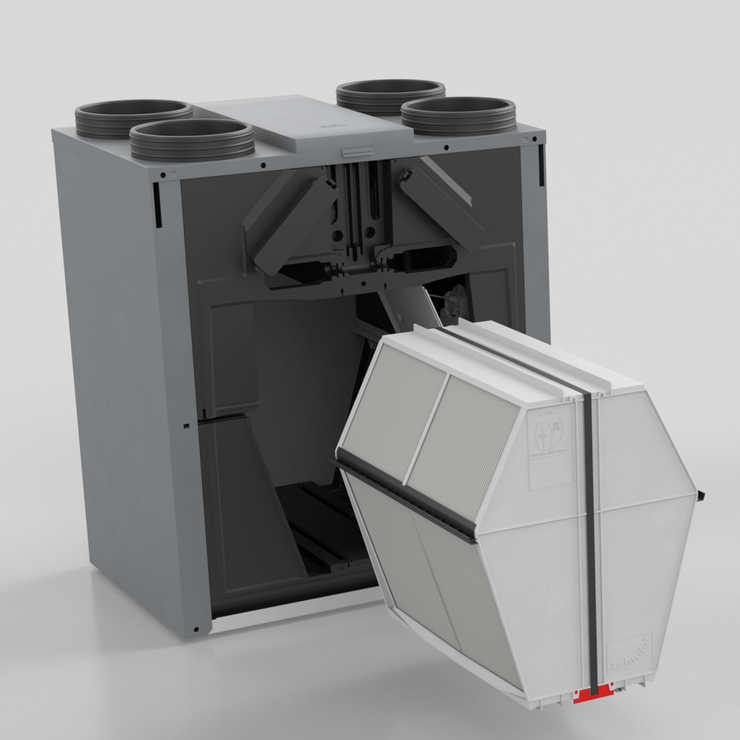 Échangeur enthalpique La précieuse humidité, échangeur enthalpique.