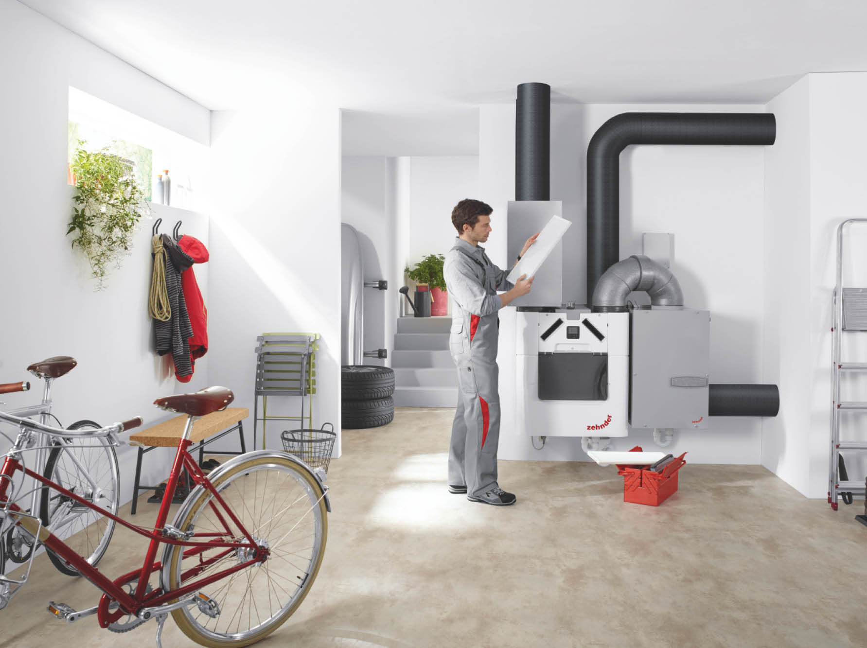 [Translate to Deutsch:] Zehnder Komfortlüftung Filterwechsel