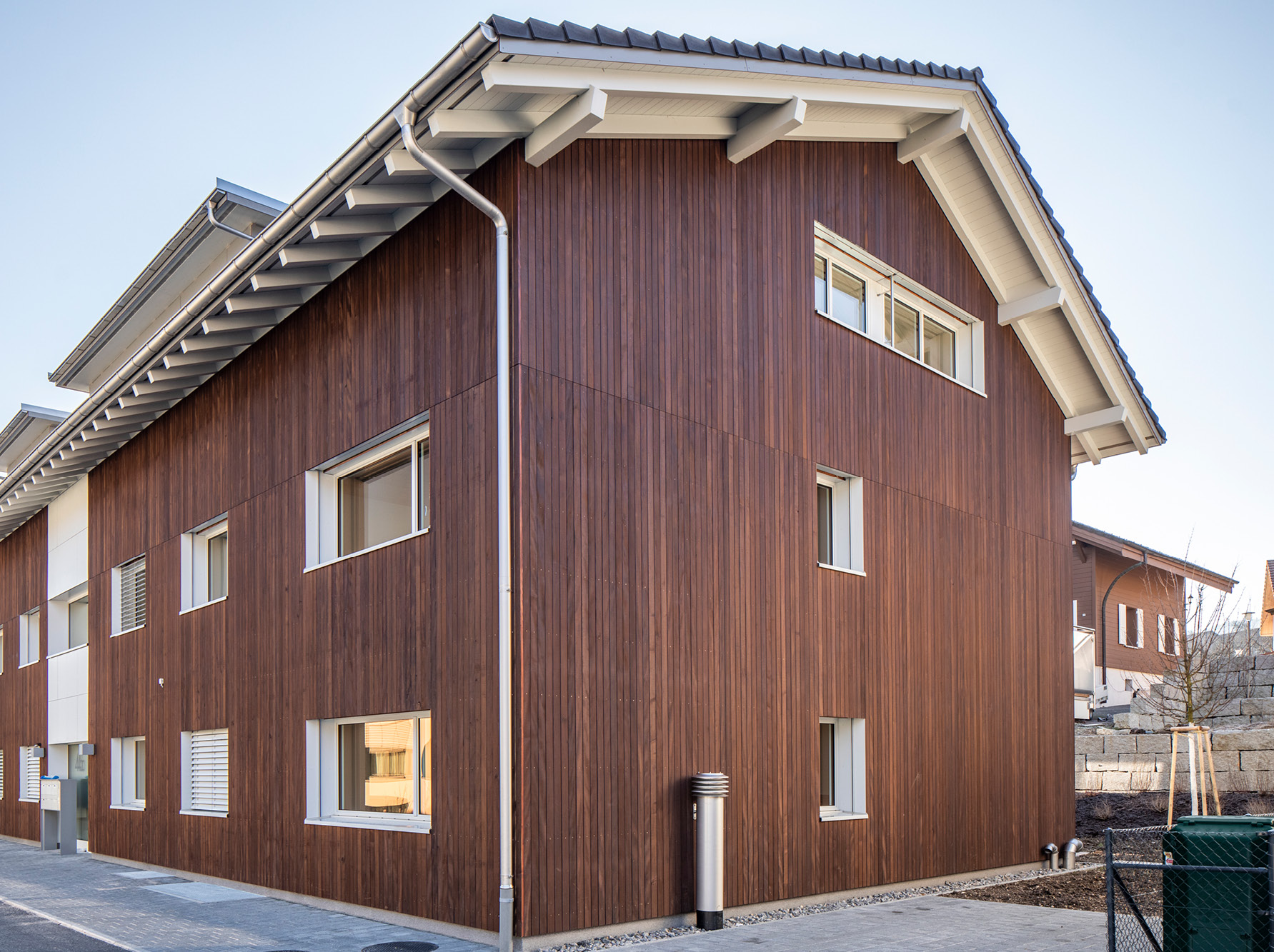 [Translate to Deutsch:] Wohnhaus mit komfortabler Wohnraumlüftung