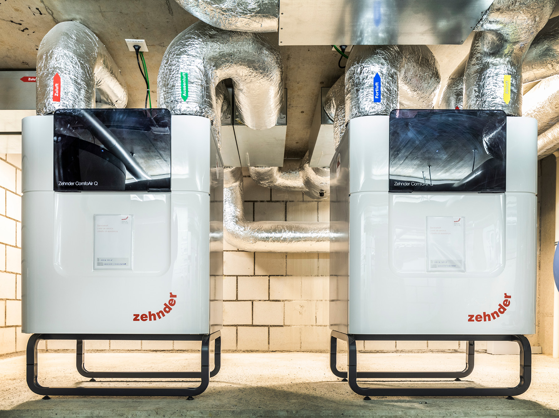 [Translate to Deutsch:] Zehnder Komfortlüftungsgerät ComfoAir Q