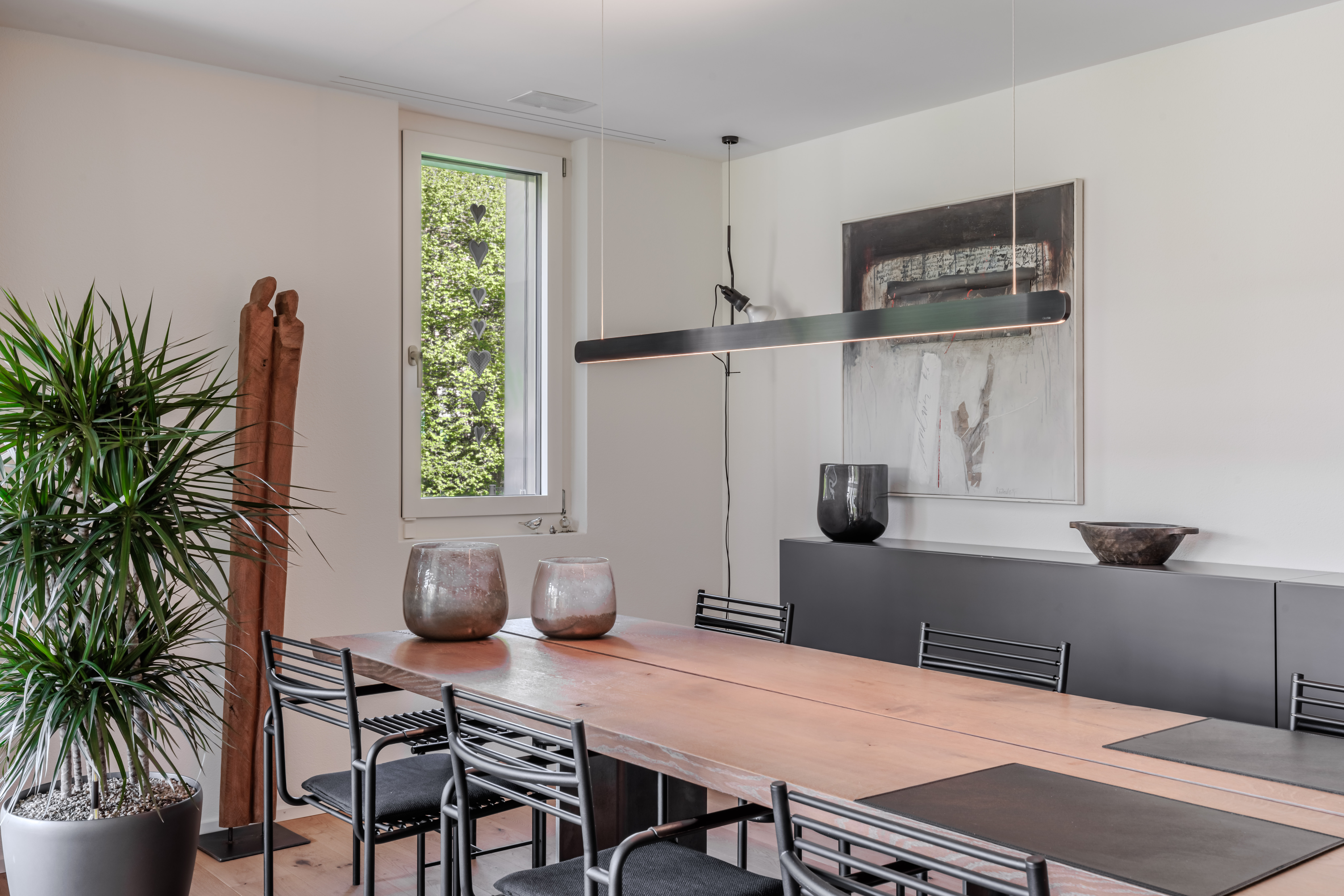 Soggiorno con ventilazione Zehnder comfort